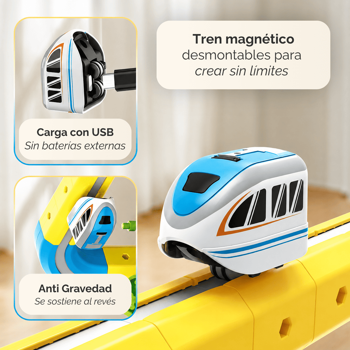 Tren Magnético TrainFloh™
