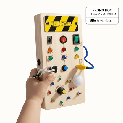 Tablero Sensorial Montessori – Diversión y Aprendizaje sin Pantallas - Floha