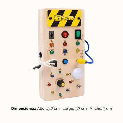 Tablero Sensorial Montessori – Diversión y Aprendizaje sin Pantallas - Floha